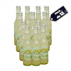 PACK DE 12 BOUTEILLES DE JUS NATUREL AU LEMON 5+ - 33CL :
