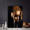 tableau visage or