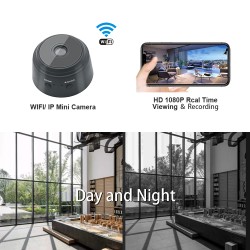 Mini Caméra  de vidéo surveillance de sécurité rechargeable 1080P