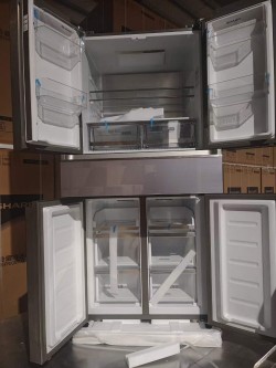 Réfrigérateur côte à côte 668l