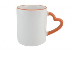Tasse en céramique blanche pour Sublimation