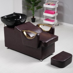 Chaise de lavage salon de coiffure