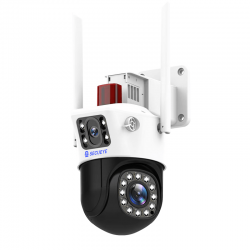 Camérade Surveillance sans fil  à double objectif