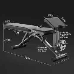 Banc multifonctionnel de musculation