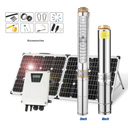 Pompe solaire submersible